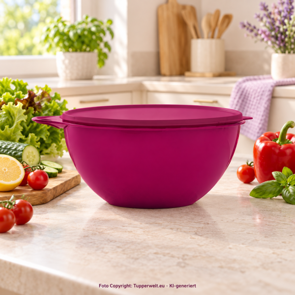Tupperware Maximilian 4,5 l – Beere – mit Deckel