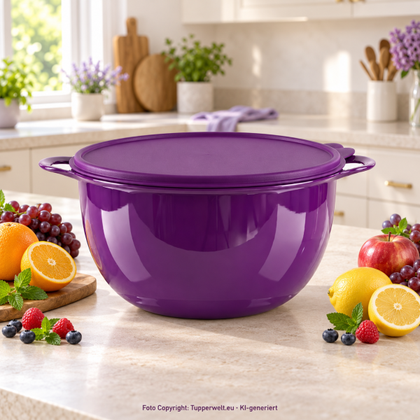 Maximilian 10 l – Violett – mit Deckel