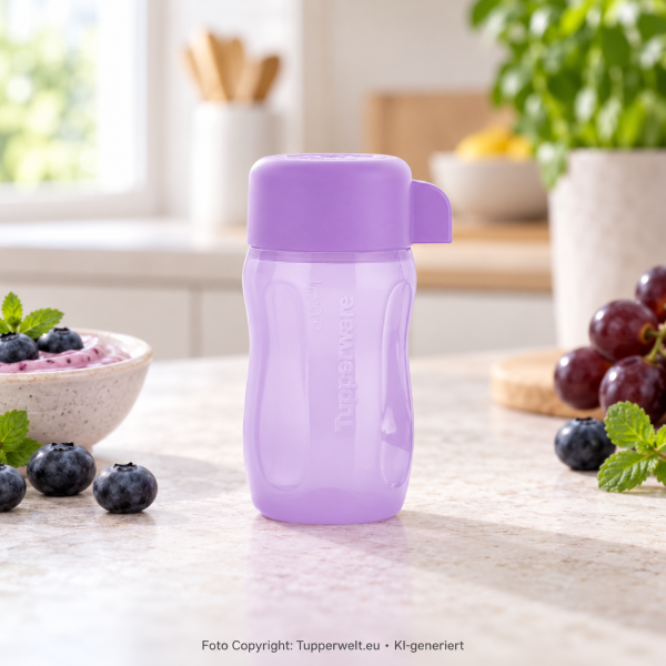 Eco Mini Flasche 90ml in lila